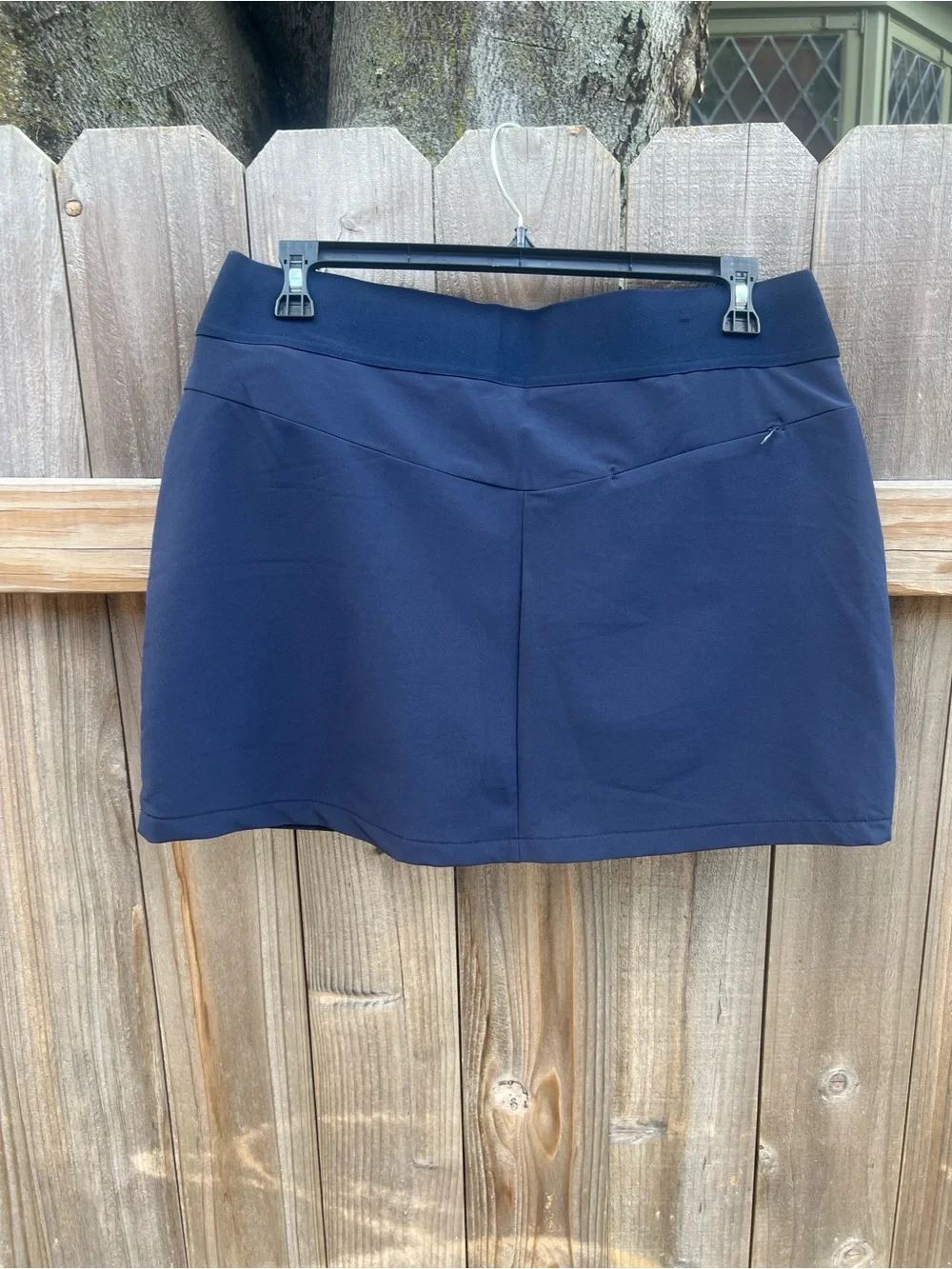 Greg Norman Navy Blue Golf Skort Size L NWT